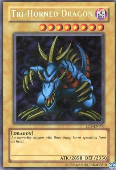 Tri Horned Dragon LOB EN000 (LOB-EN000) [LOB-EN]
