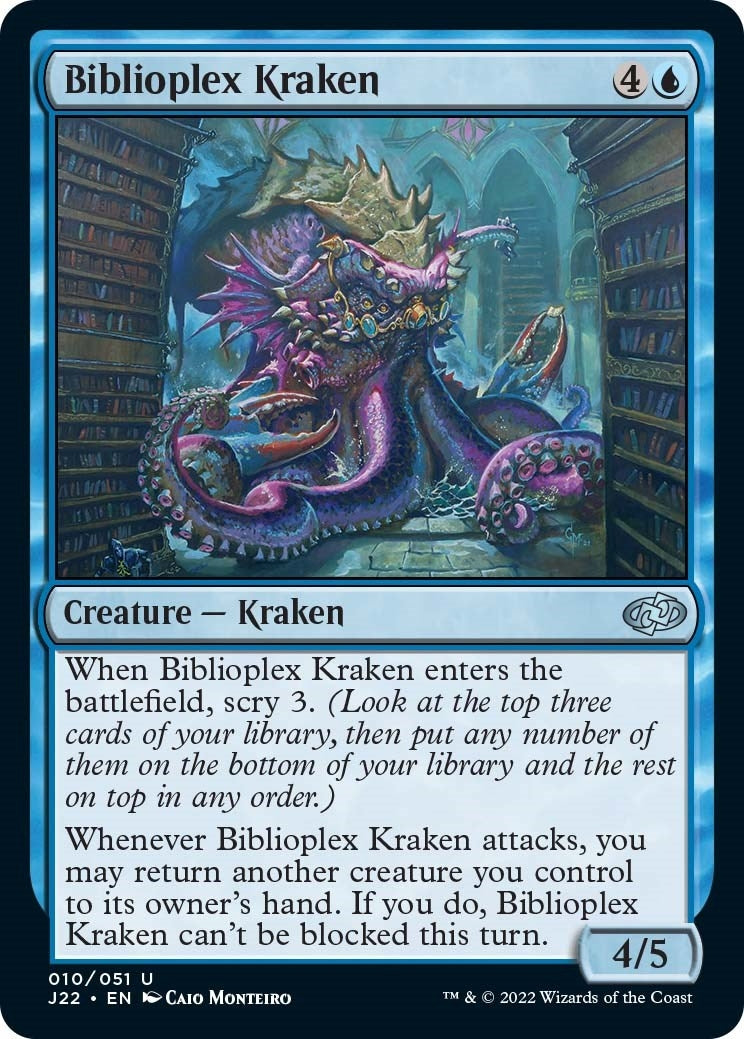 Biblioplex Kraken (10) [J22]