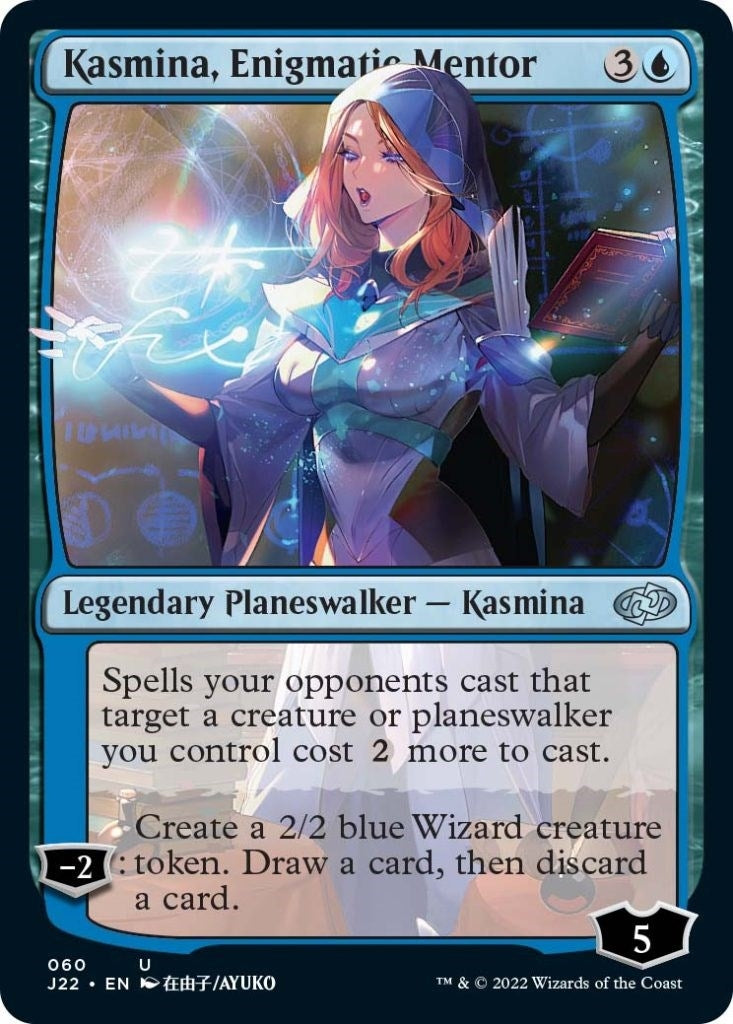 Kasmina Enigmatic Mentor (60) [J22]