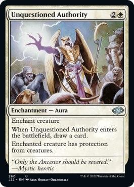 Unquestioned Authority (260) [J22]