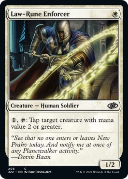 Law Rune Enforcer (206) [J22]