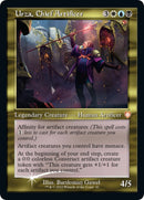 Urza Chief Artificer Display Commander Thick Stock (40) [BRC]