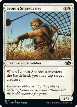 Leonin Snarecaster (207) [J22]