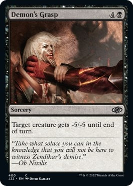 Demons Grasp (400) [J22]