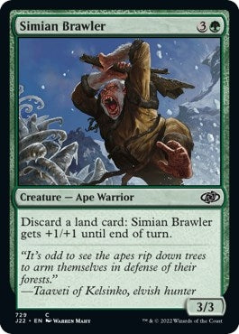 Simian Brawler (729) [J22]