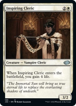 Inspiring Cleric (199) [J22]