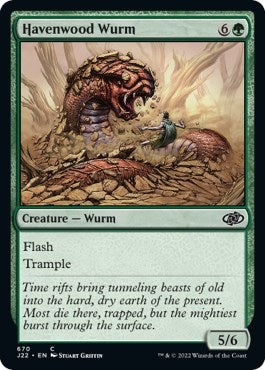 Havenwood Wurm (670) [J22]
