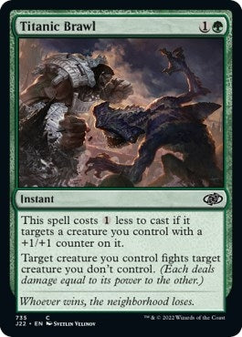 Titanic Brawl (735) [J22]