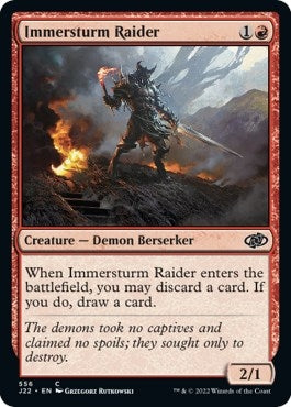 Immersturm Raider (556) [J22]