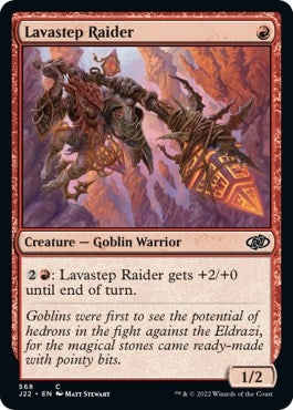 Lavastep Raider (568) [J22]