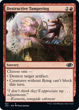 Destructive Tampering (521) [J22]