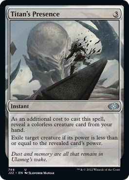 Titans Presence (749) [J22]