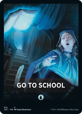 Go to School Theme Card (12) [J22]