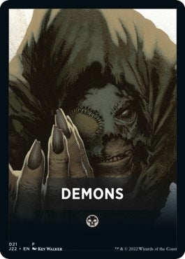Demons Theme Card (21) [J22]
