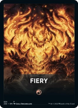 Fiery Theme Card (31) [J22]
