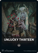 Unlucky Thirteen Theme Card (26) [J22]