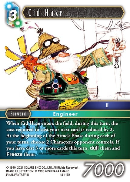 Cid Haze (18-113H) [18]