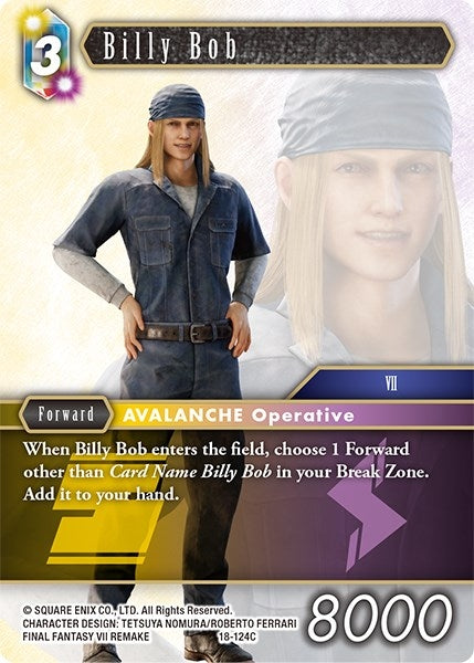 Billy Bob (18-124C) [18]