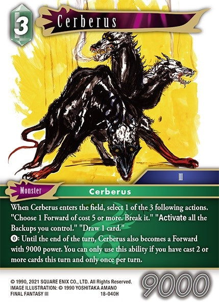 Cerberus (18-040H) [18]