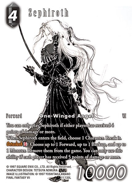 Sephiroth Full Art Reprint (11-130L) [18]