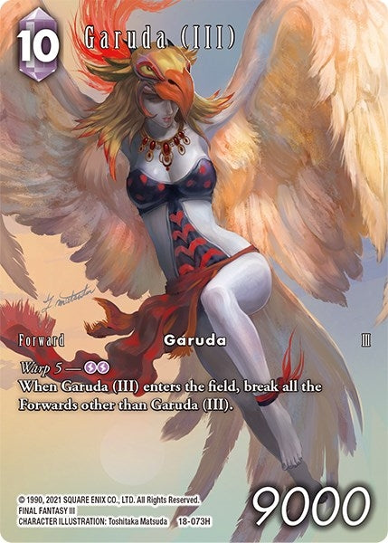 Garuda III Full Art (18-073H) [18]