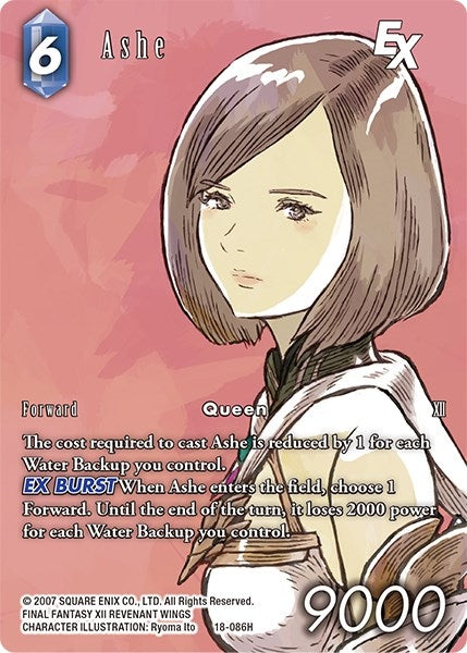 Ashe EX Full Art (18-086H) [18]