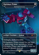 Darksteel Colossus - Optimus Prime (Borderless) [Secret Lair Drop Series]