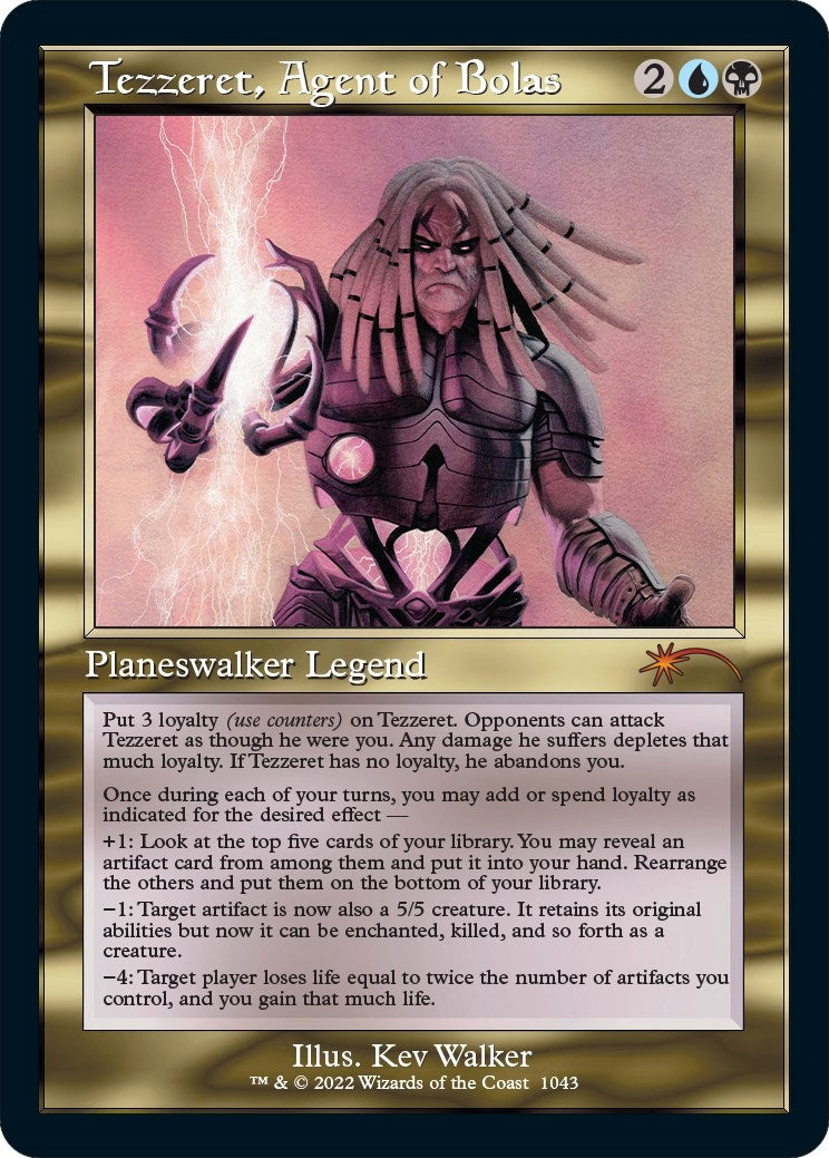 Tezzeret Agent of Bolas Retro Frame (1043) [SLD]