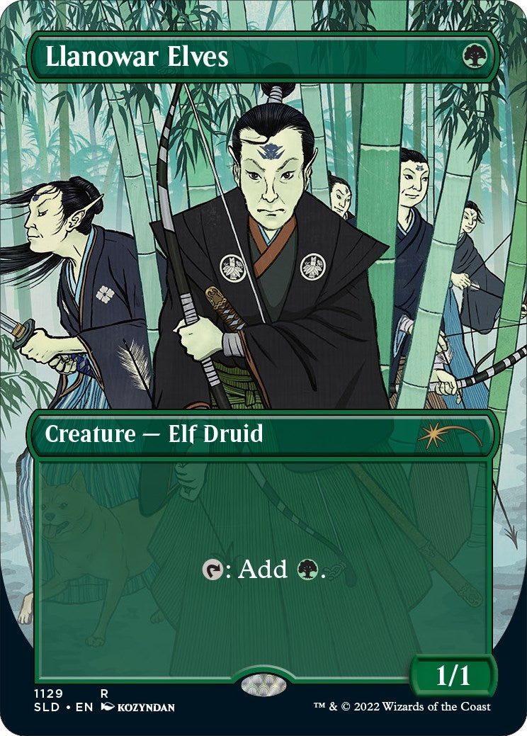Llanowar Elves (1129) [SLD]