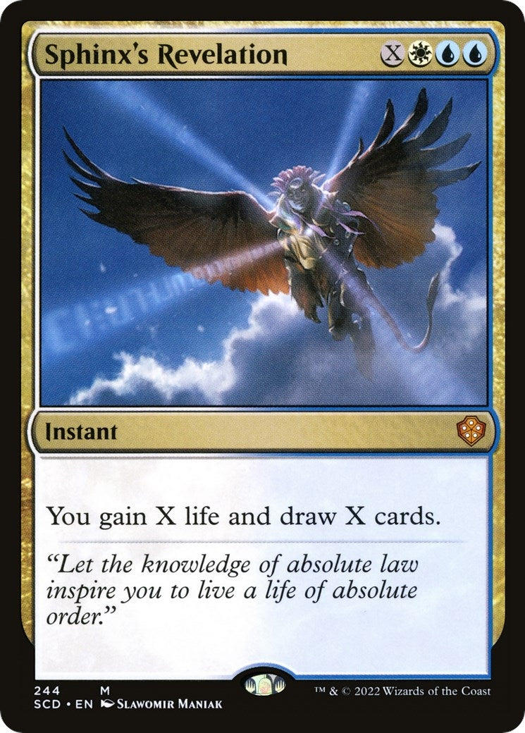 Sphinx's Revelation [Starter Commander Decks]