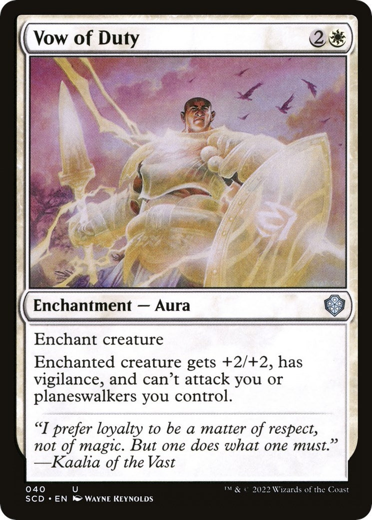 Vow of Duty (40) [SCD]