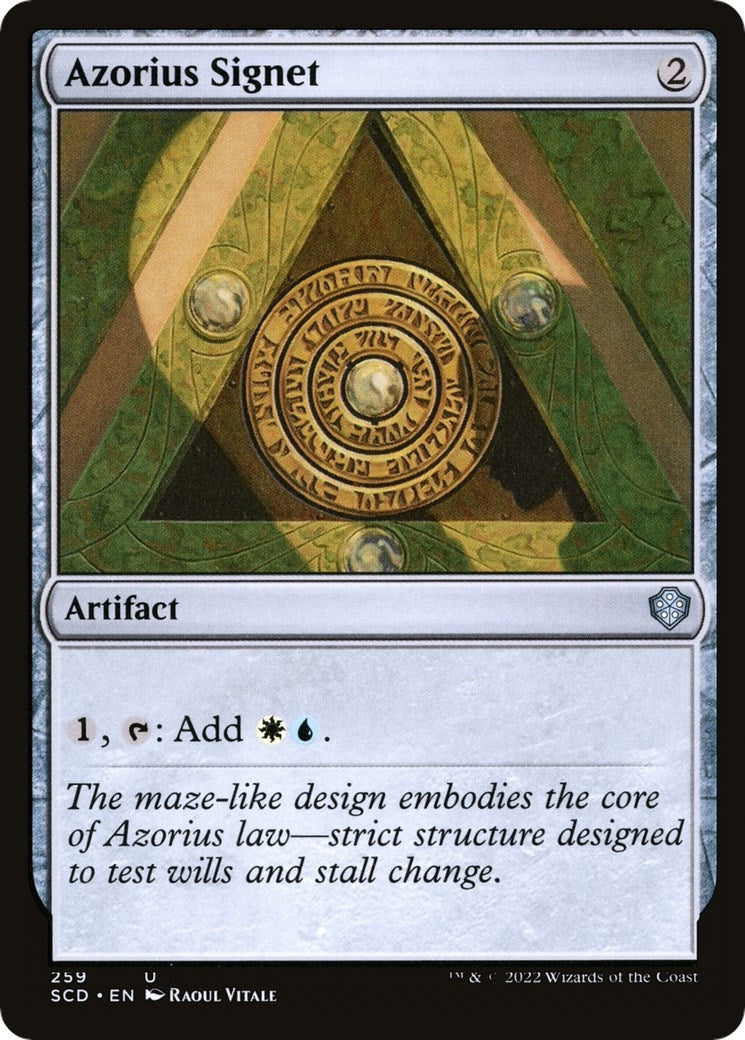 Azorius Signet (259) [SCD]