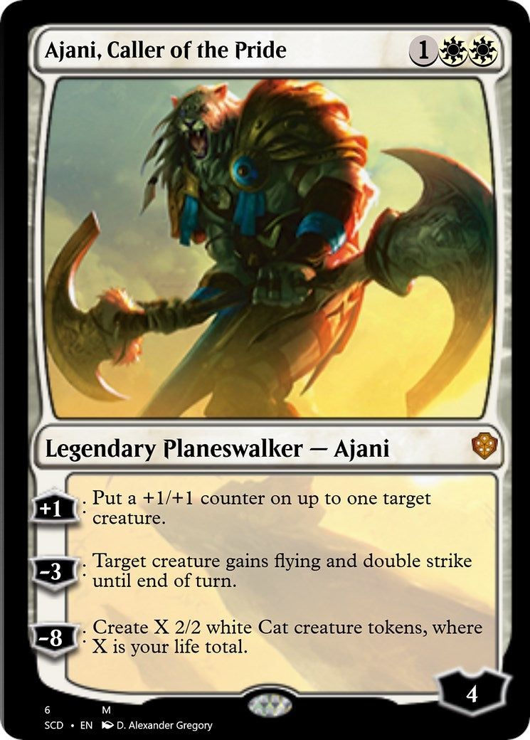Ajani Caller of the Pride (6) [SCD]