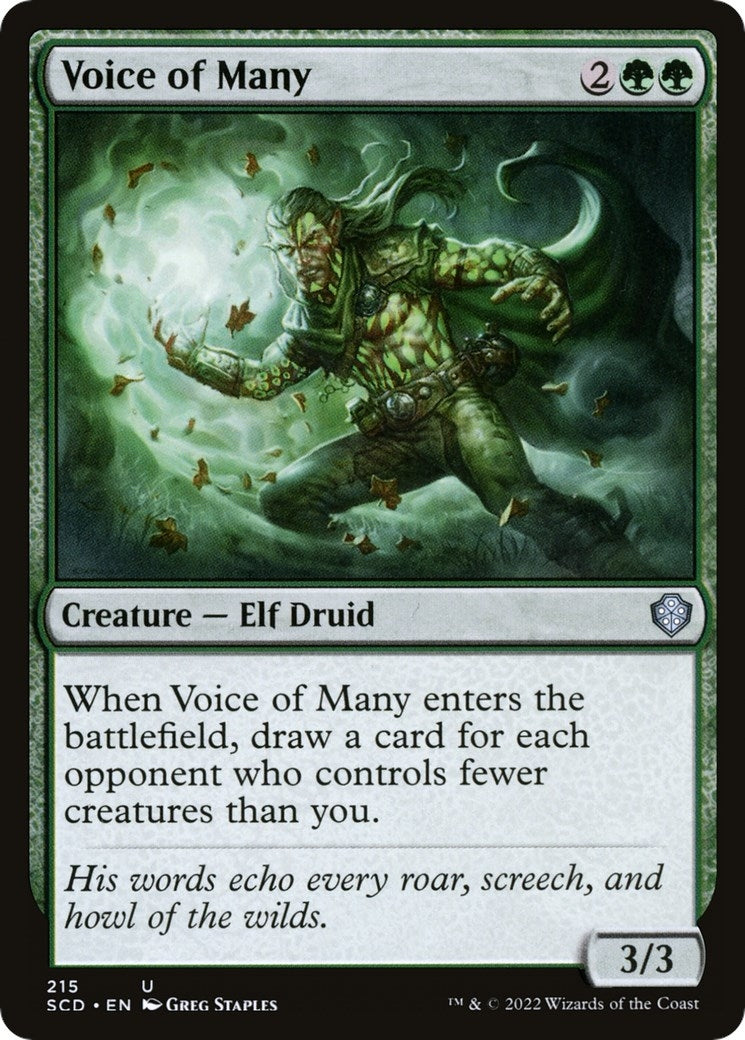 Voice of Many (215) [SCD]