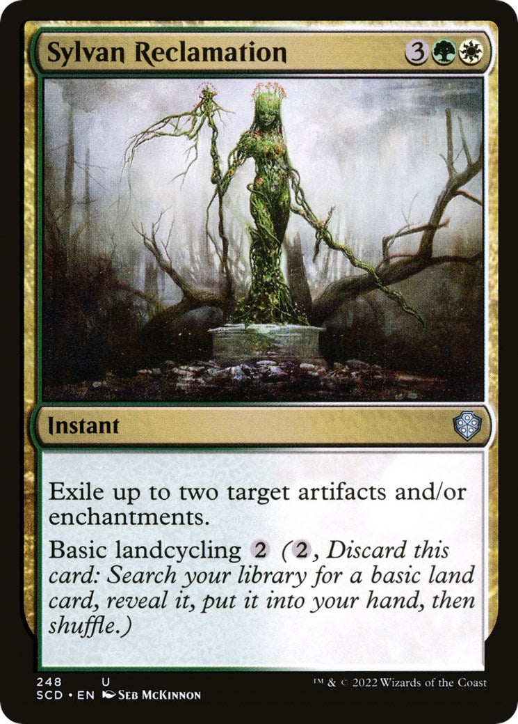 Sylvan Reclamation [Starter Commander Decks]