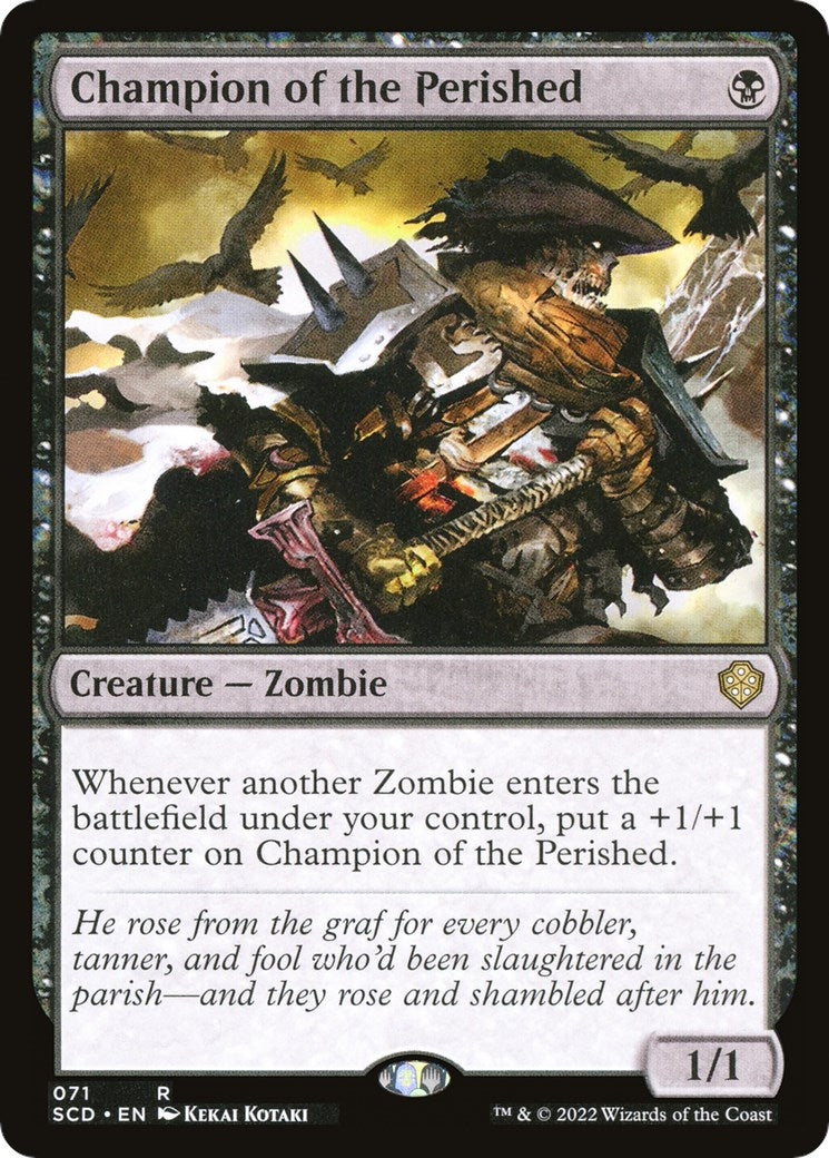 Champion of the Perished (71) [SCD]