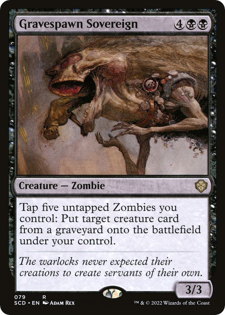 Gravespawn Sovereign (79) (Starter Commander Decks)