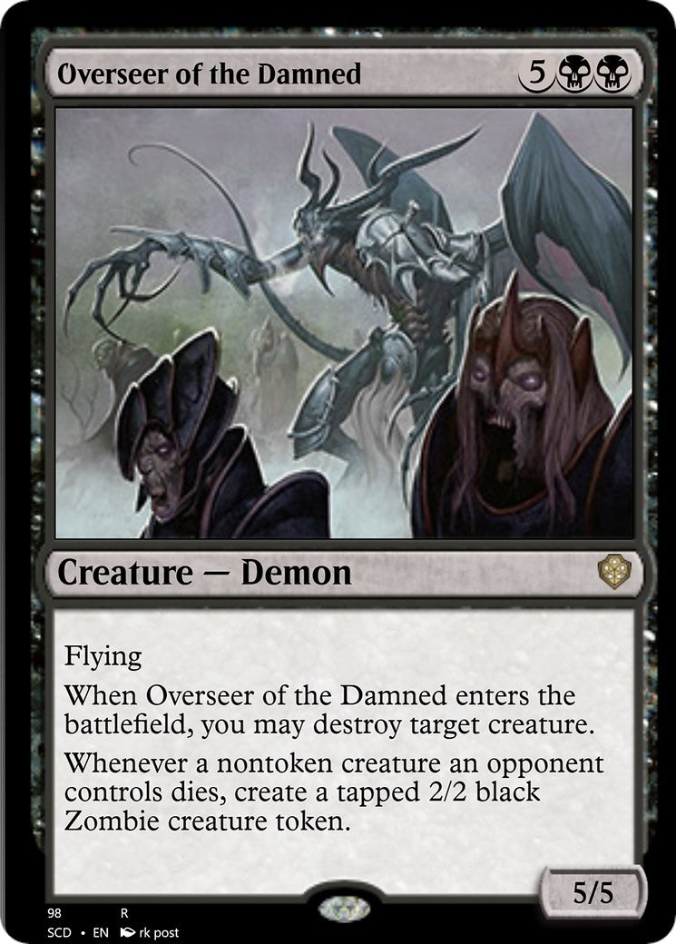 Overseer of the Damned [Starter Commander Decks]