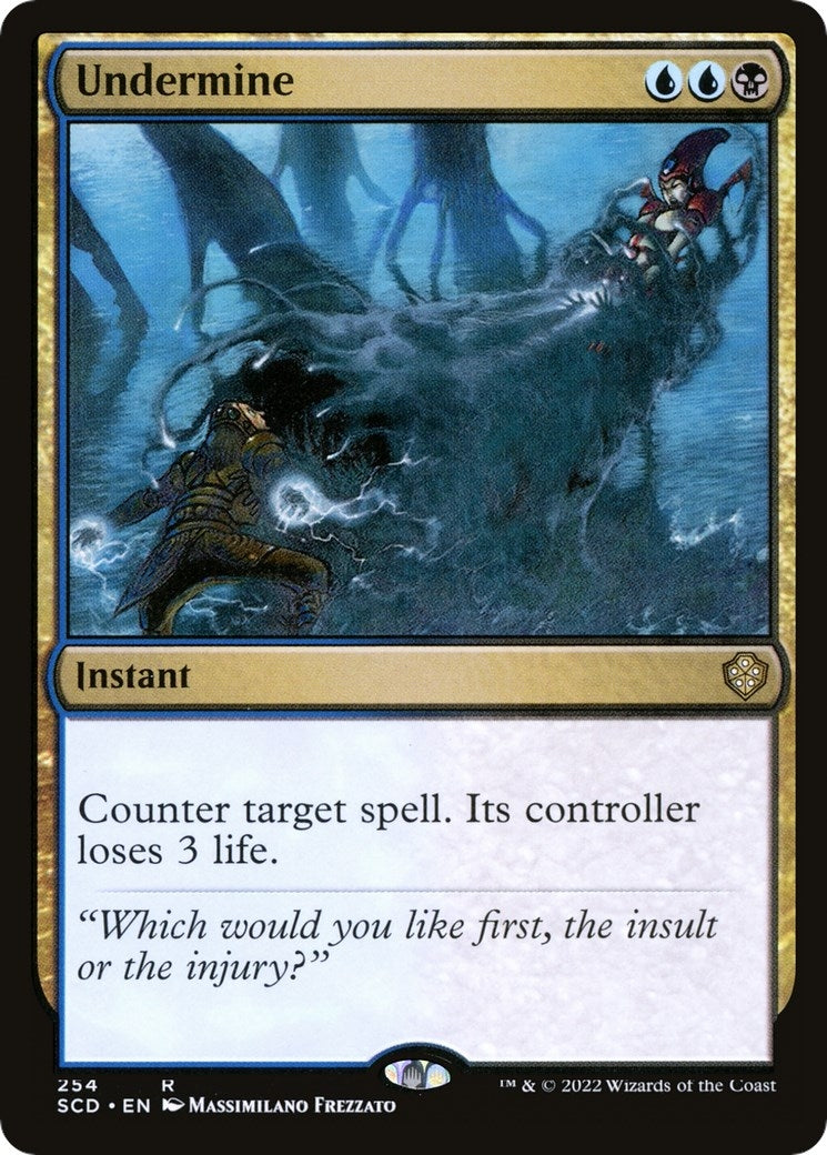 Undermine [Starter Commander Decks]
