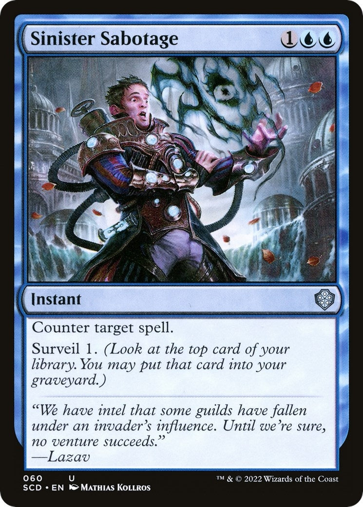 Sinister Sabotage (60) [SCD]