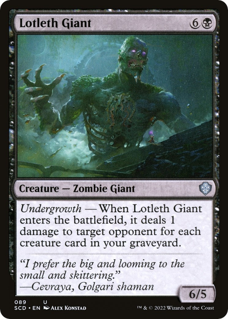 Lotleth Giant (89) [SCD]