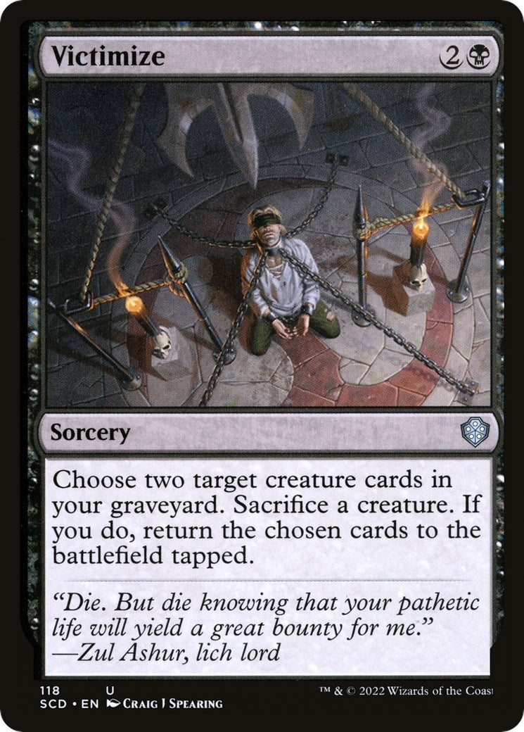 Victimize (118) [SCD]