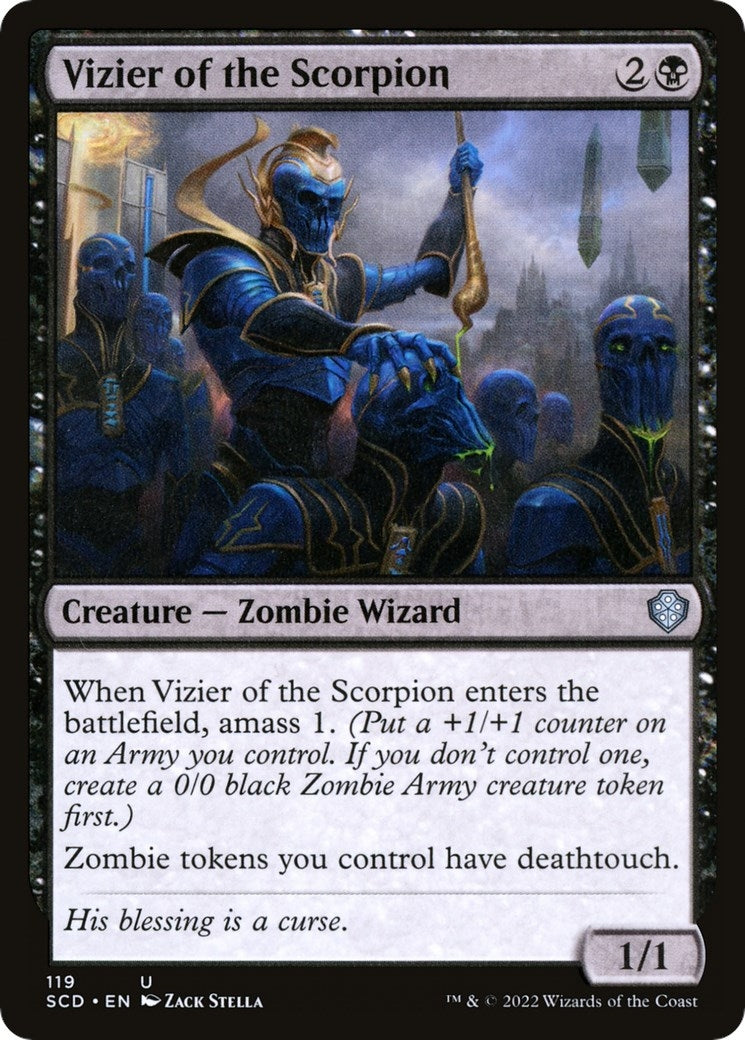 Vizier of the Scorpion [Starter Commander Decks]