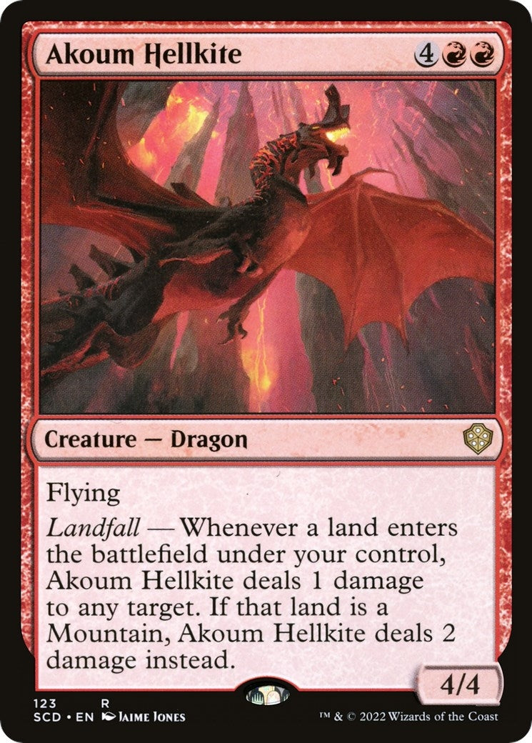 Akoum Hellkite (123) [SCD]