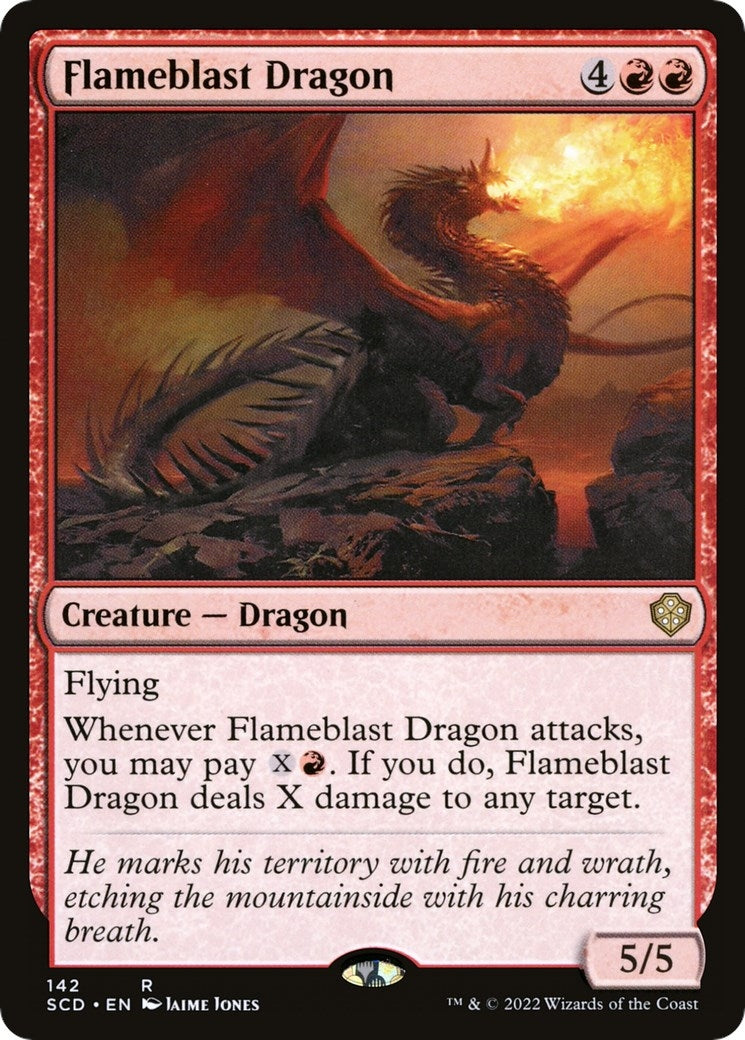 Flameblast Dragon (142) [SCD]