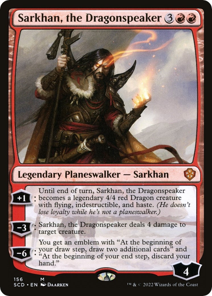 Sarkhan the Dragonspeaker (156) [SCD]