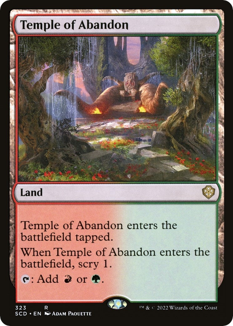 Temple of Abandon (323) [SCD]