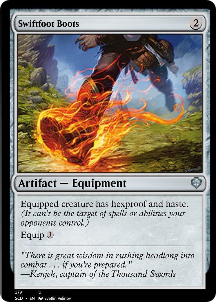 Swiftfoot Boots [Starter Commander Decks]