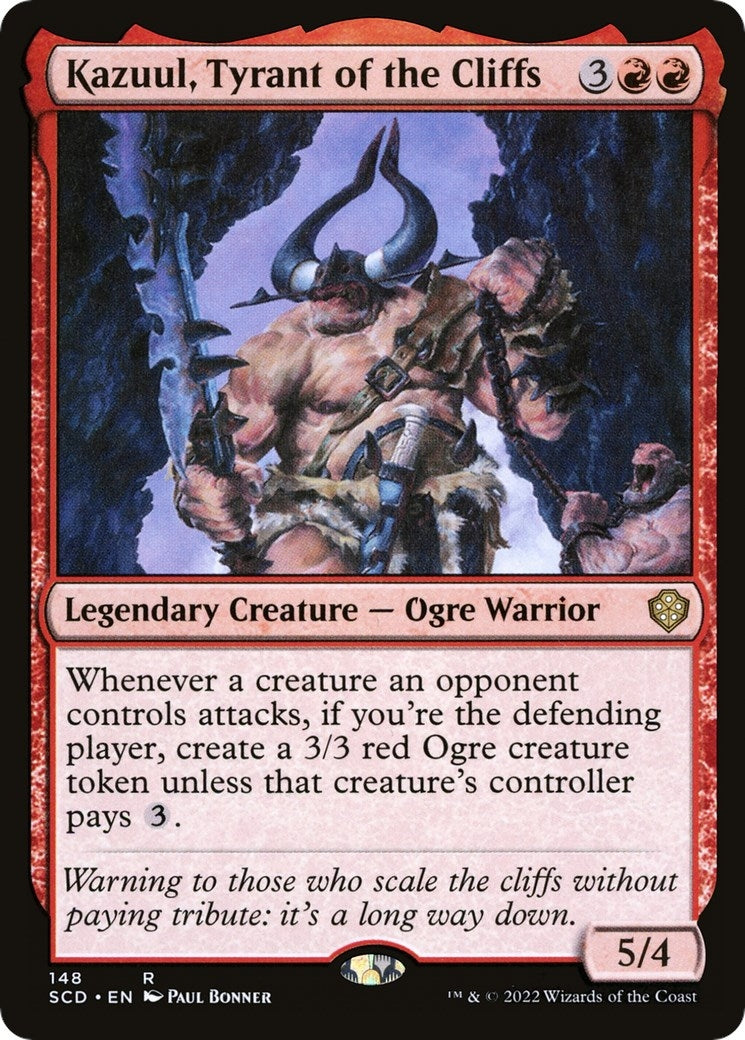 Kazuul Tyrant of the Cliffs (148) [SCD]