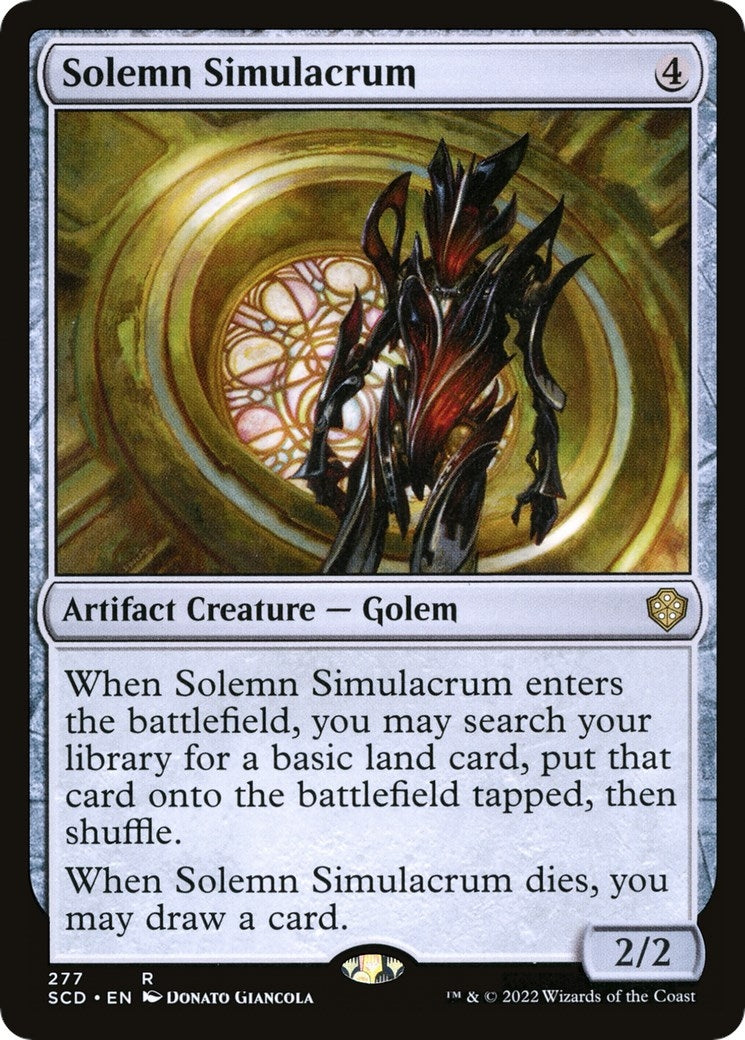 Solemn Simulacrum (277) [SCD]